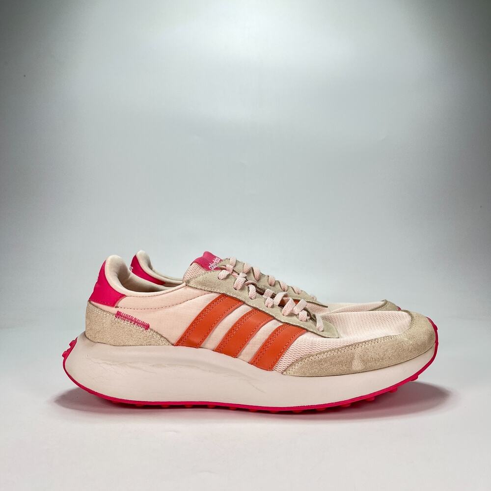 Adidas Run 70s Wonder Clay Pink Fusion Lifestyle Shoes ID1912 Women’s Size 10